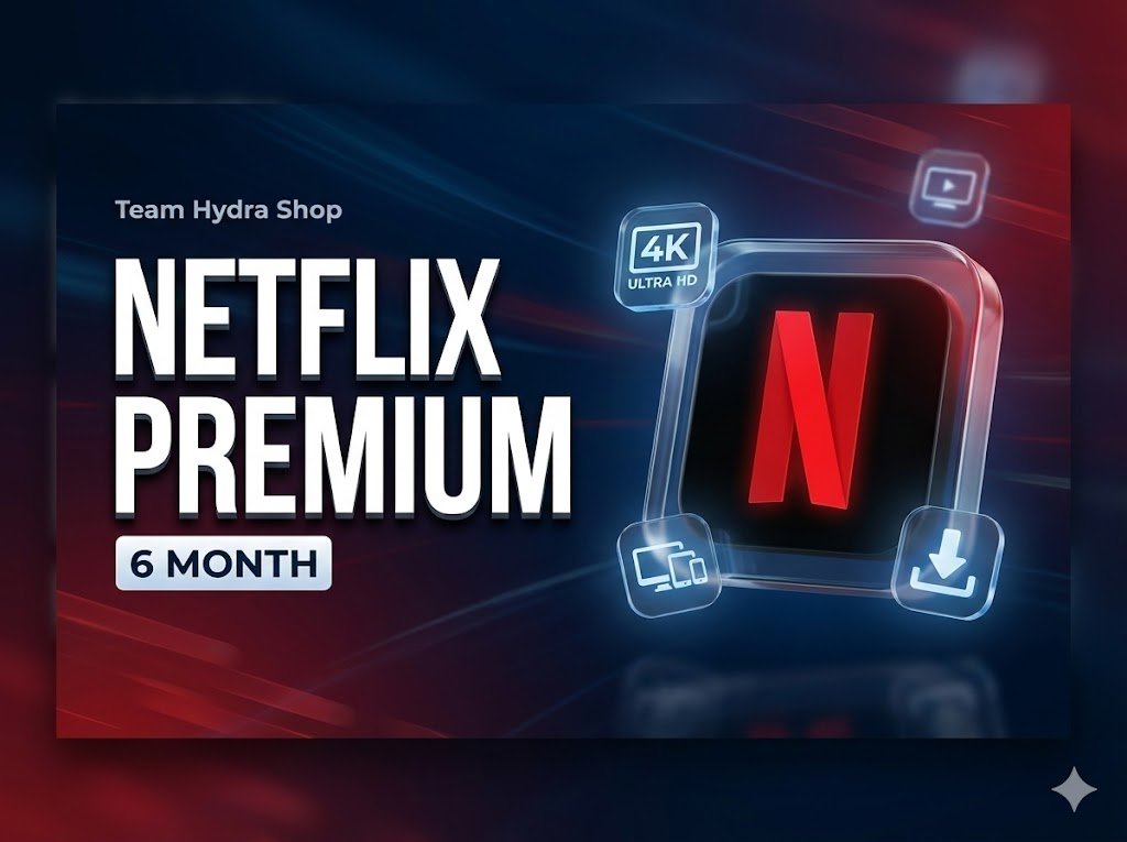 Netflix Premium – 6 Months Official Subscription (Personal Email Activation)